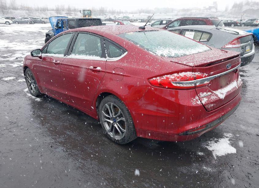 Photo 3 of 2017 Ford Fusion SE (VIN 3FA6P0HD8HR137198)