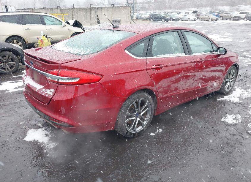 Photo 4 of 2017 Ford Fusion SE (VIN 3FA6P0HD8HR137198)