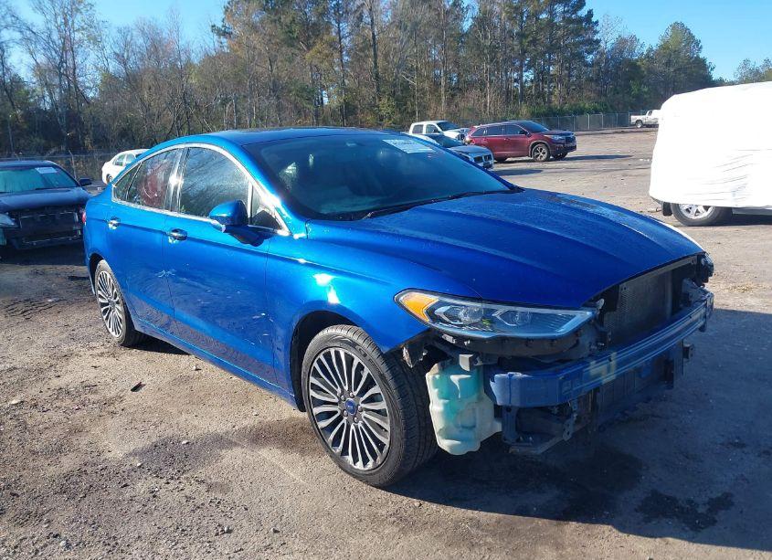 2017 Ford Fusion SE (VIN 3FA6P0HD8HR214359) main photo