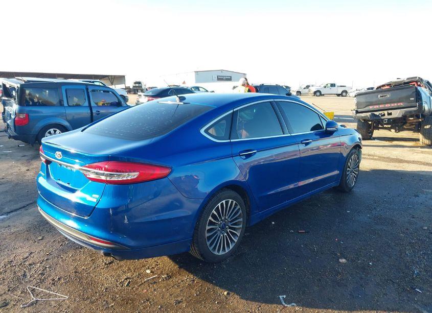 Photo 4 of 2017 Ford Fusion SE (VIN 3FA6P0HD8HR214359)