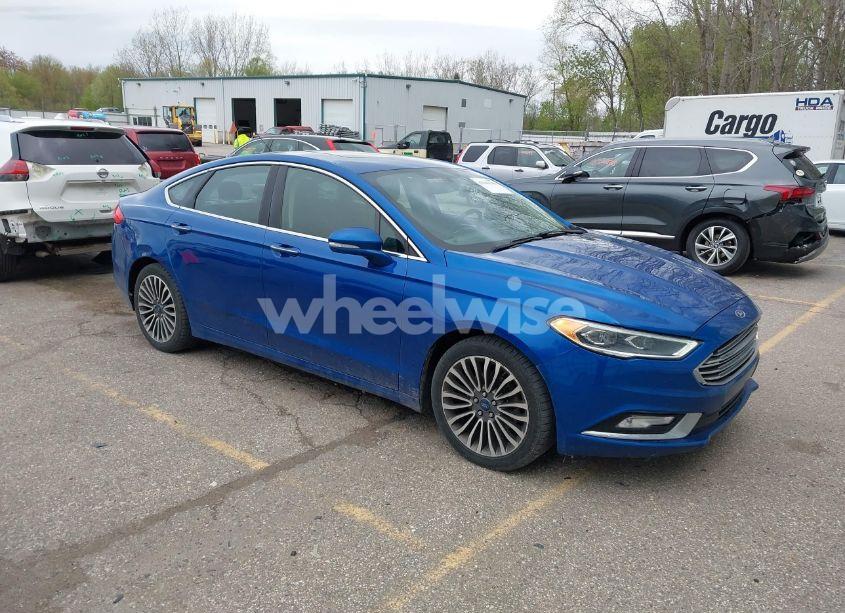 2017 Ford Fusion SE (VIN 3FA6P0HD8HR220338) main photo