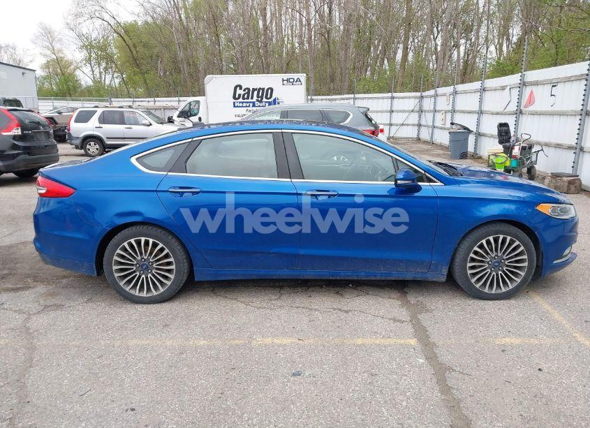 Photo 13 of 2017 Ford Fusion SE (VIN 3FA6P0HD8HR220338)