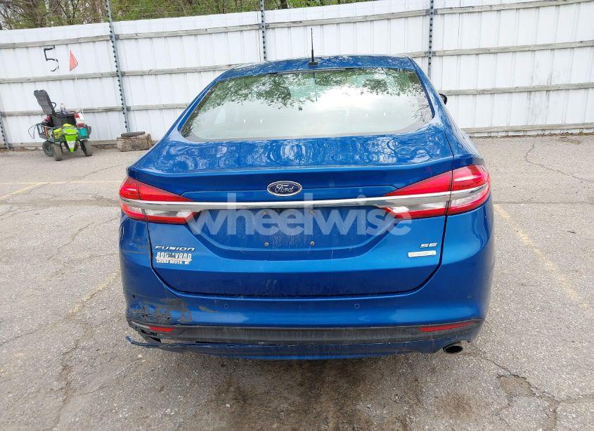 Photo 16 of 2017 Ford Fusion SE (VIN 3FA6P0HD8HR220338)