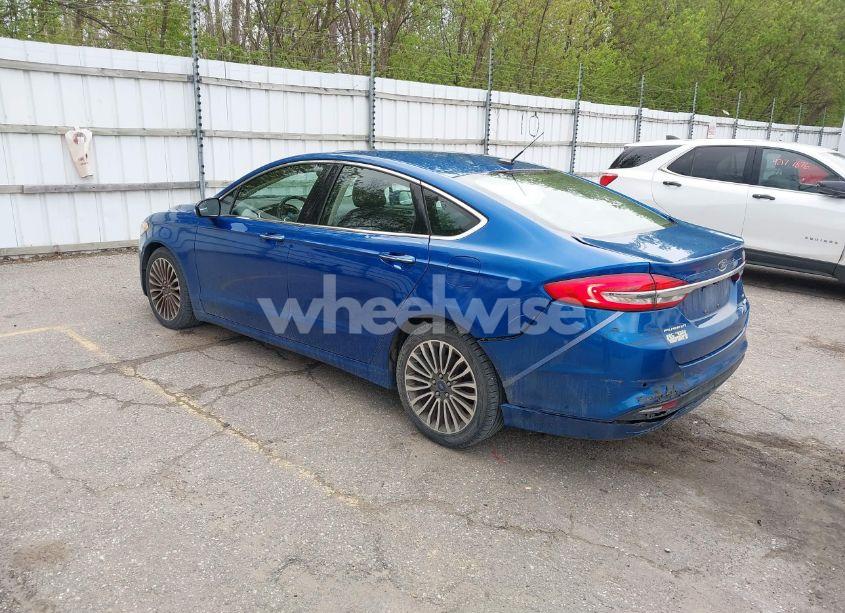 Photo 3 of 2017 Ford Fusion SE (VIN 3FA6P0HD8HR220338)