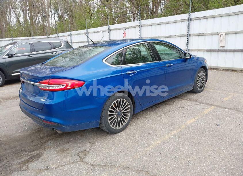 Photo 4 of 2017 Ford Fusion SE (VIN 3FA6P0HD8HR220338)