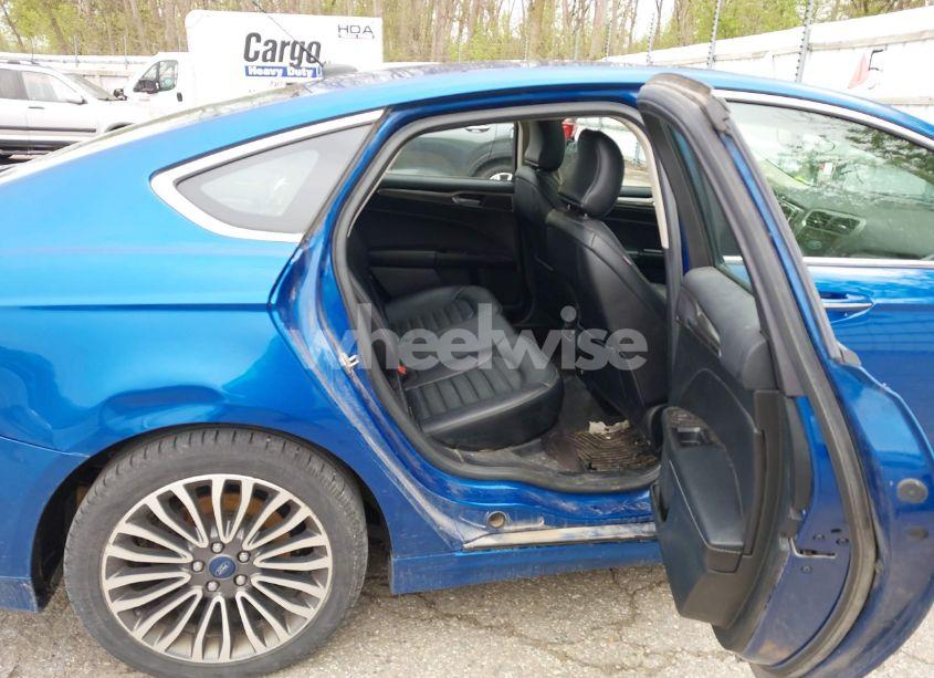 Photo 8 of 2017 Ford Fusion SE (VIN 3FA6P0HD8HR220338)