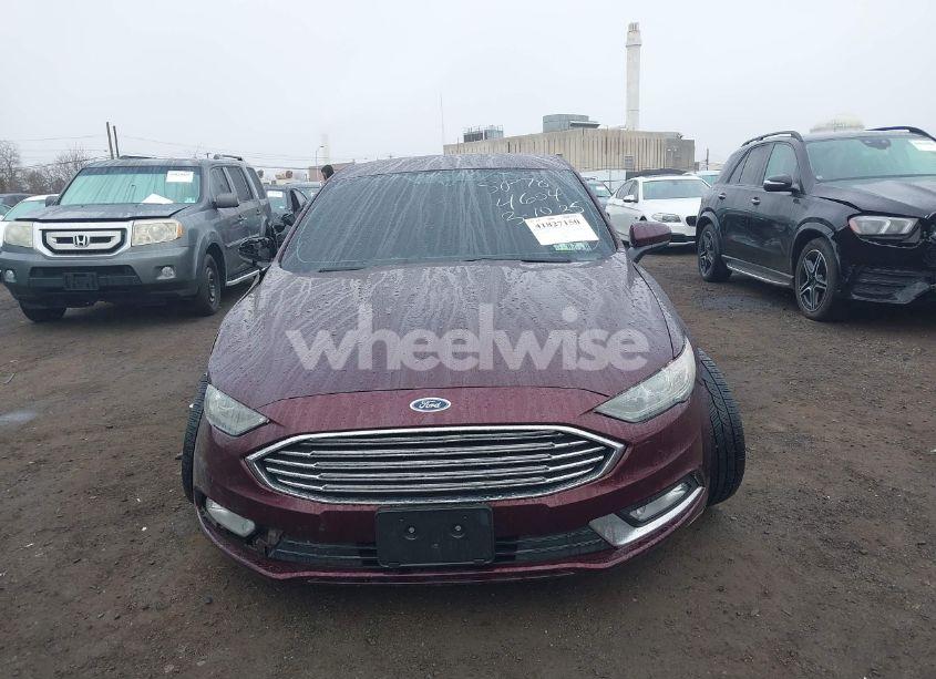 Photo 12 of 2017 Ford Fusion SE (VIN 3FA6P0HD8HR371745)