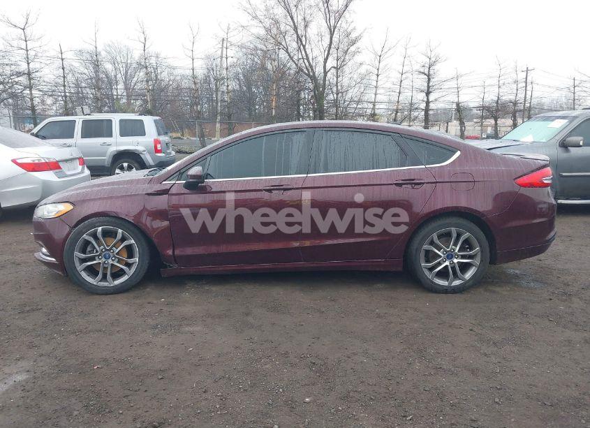 Photo 14 of 2017 Ford Fusion SE (VIN 3FA6P0HD8HR371745)