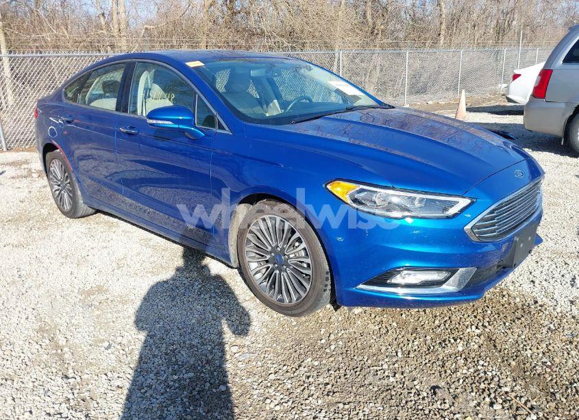 2017 Ford Fusion SE (VIN 3FA6P0HD8HR405876) main photo