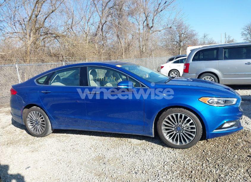 Photo 14 of 2017 Ford Fusion SE (VIN 3FA6P0HD8HR405876)
