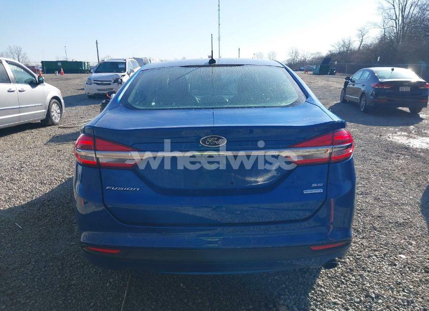Photo 17 of 2017 Ford Fusion SE (VIN 3FA6P0HD8HR405876)