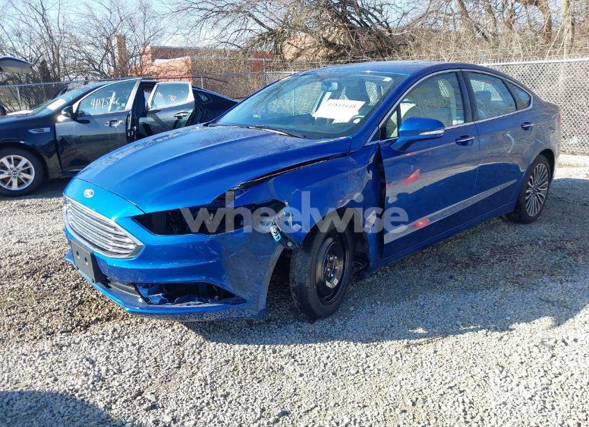 Photo 2 of 2017 Ford Fusion SE (VIN 3FA6P0HD8HR405876)