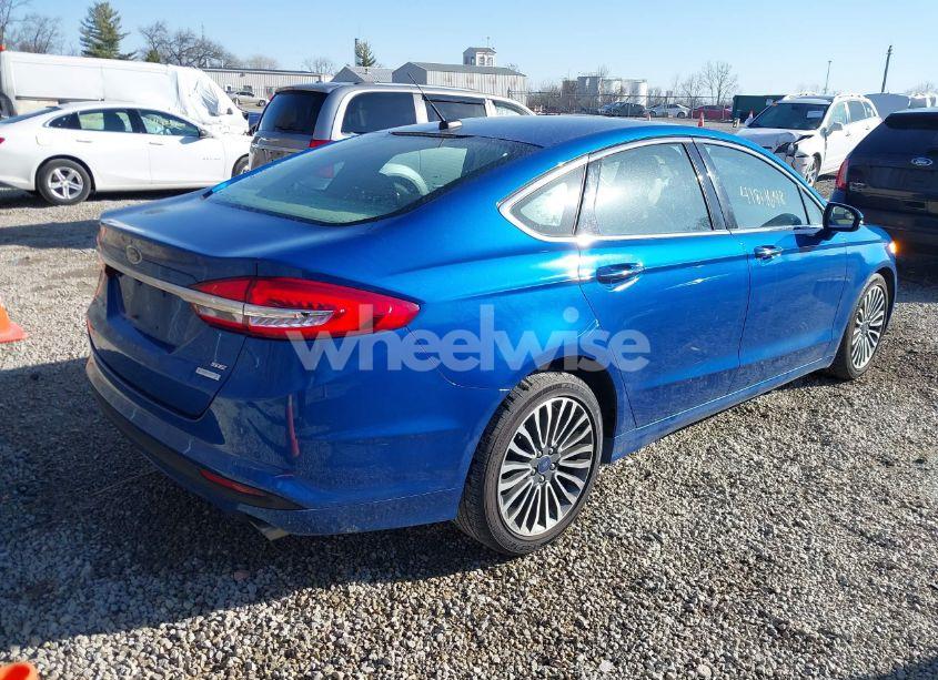Photo 4 of 2017 Ford Fusion SE (VIN 3FA6P0HD8HR405876)
