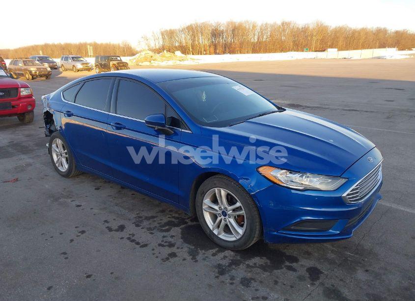 2018 Ford Fusion SE (VIN 3FA6P0HD8JR202251) main photo