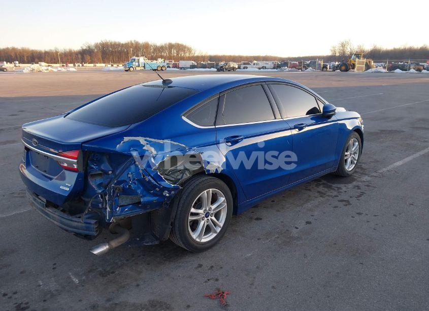 Photo 4 of 2018 Ford Fusion SE (VIN 3FA6P0HD8JR202251)