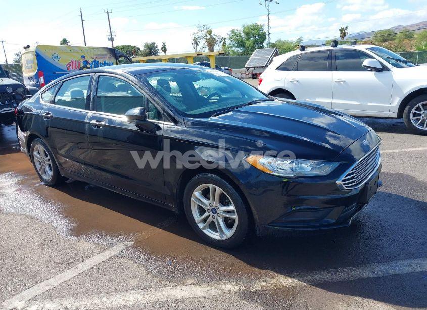2018 Ford Fusion SE (VIN 3FA6P0HD8JR205134) main photo