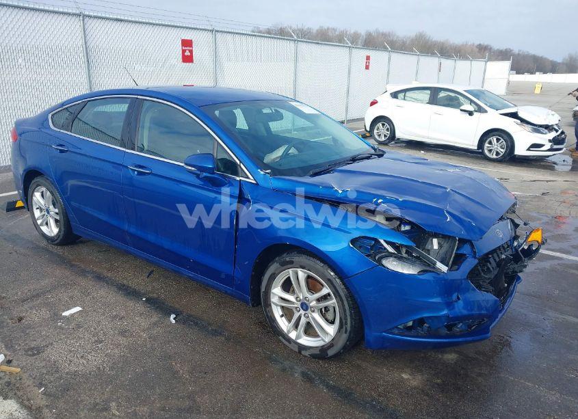 2018 Ford Fusion SE (VIN 3FA6P0HD8JR210852) main photo