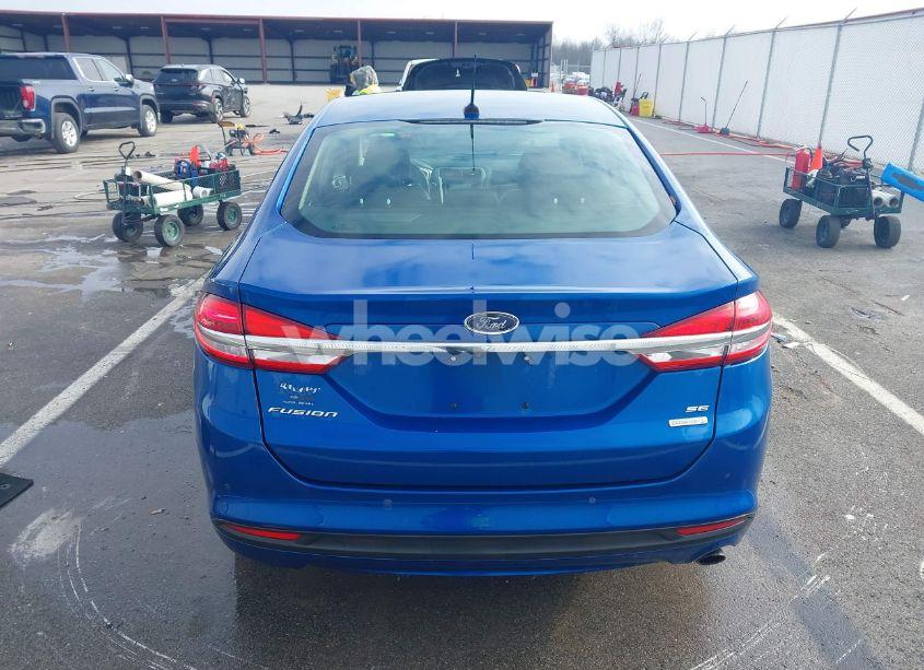 Photo 16 of 2018 Ford Fusion SE (VIN 3FA6P0HD8JR210852)