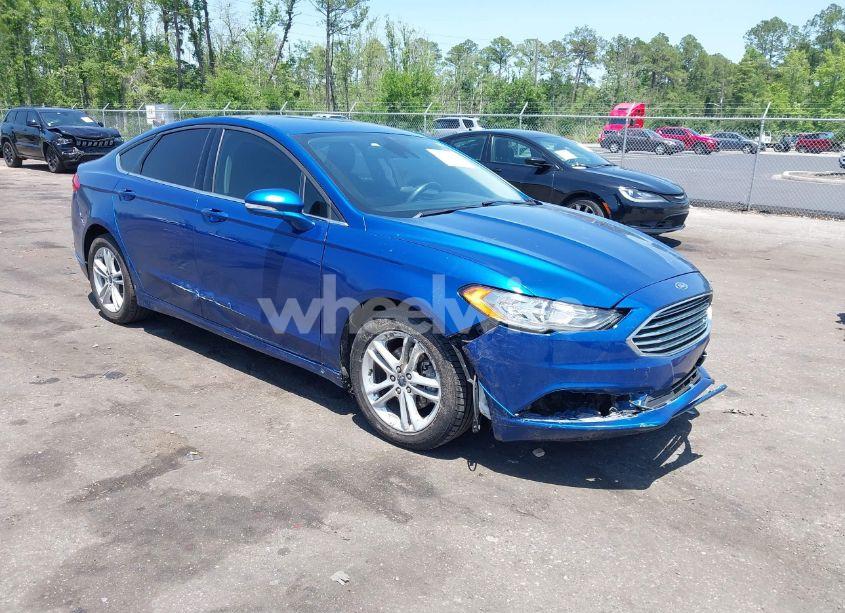 2018 Ford Fusion SE (VIN 3FA6P0HD8JR212634) main photo