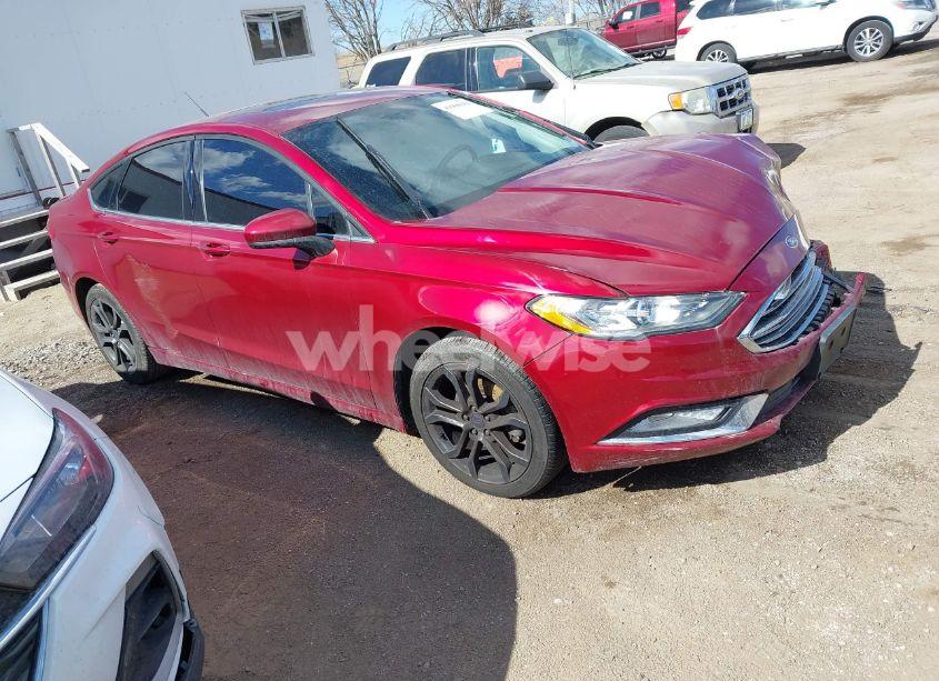 2018 Ford Fusion SE (VIN 3FA6P0HD8JR218238) main photo