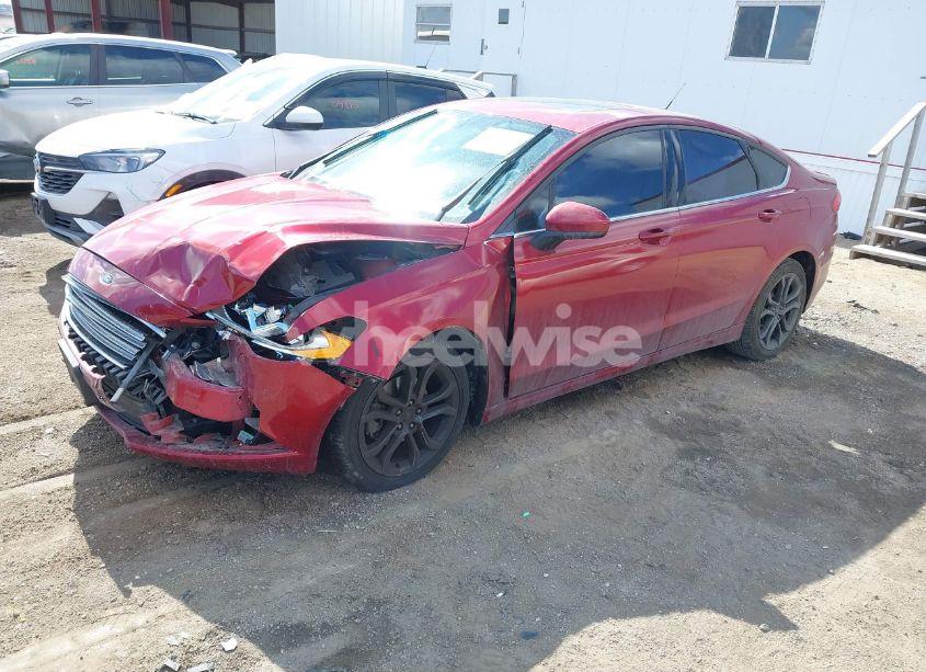 Photo 2 of 2018 Ford Fusion SE (VIN 3FA6P0HD8JR218238)