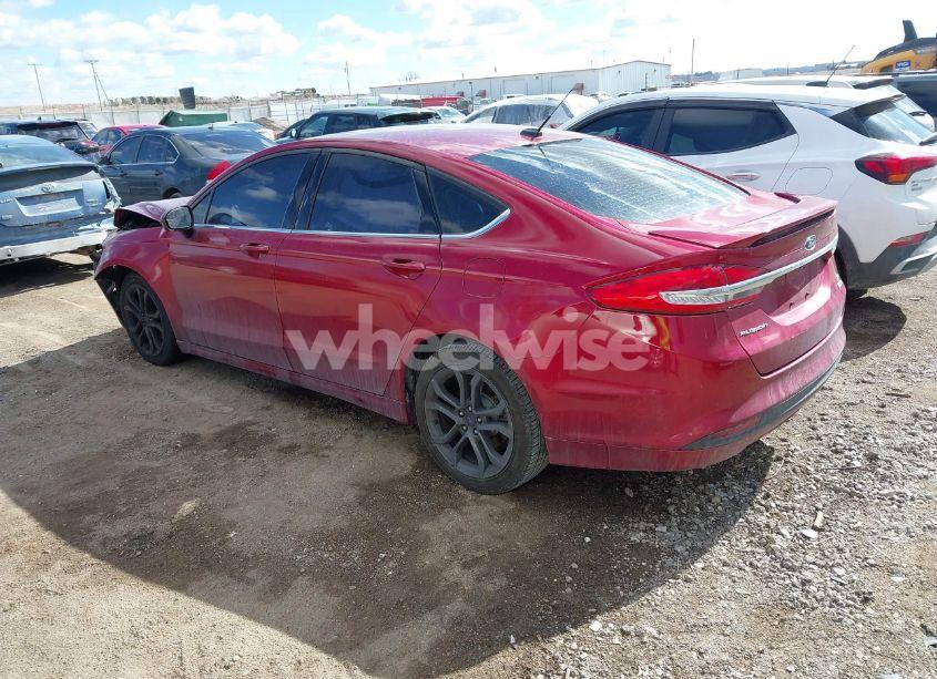 Photo 3 of 2018 Ford Fusion SE (VIN 3FA6P0HD8JR218238)