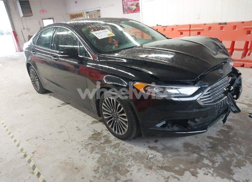 2018 Ford Fusion SE (VIN 3FA6P0HD8JR228199) main photo