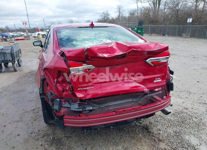 Photo 6 of 2020 Ford Fusion SE (VIN 3FA6P0HD8LR187043)