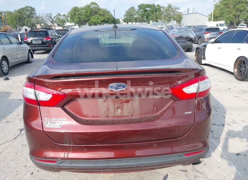 Photo 17 of 2016 Ford Fusion SE (VIN 3FA6P0HD9GR298237)
