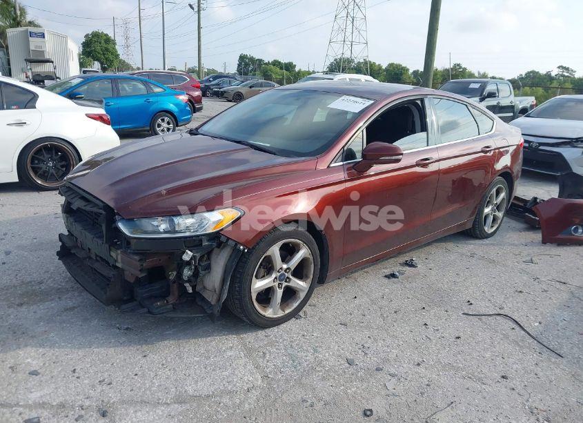 Photo 2 of 2016 Ford Fusion SE (VIN 3FA6P0HD9GR298237)