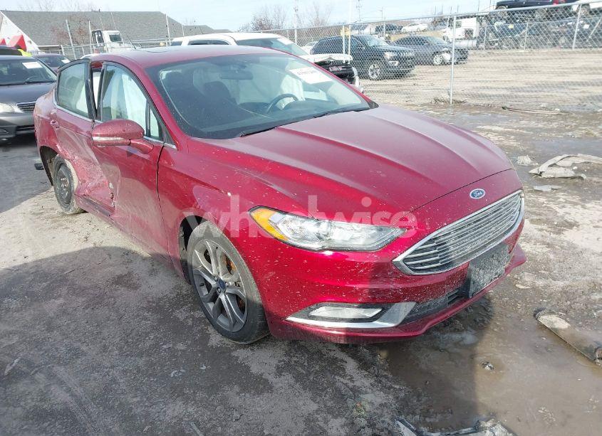 2017 Ford Fusion SE (VIN 3FA6P0HD9HR257057) main photo