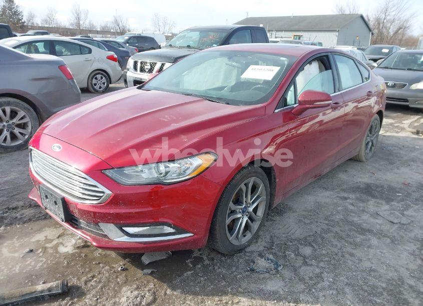 Photo 2 of 2017 Ford Fusion SE (VIN 3FA6P0HD9HR257057)