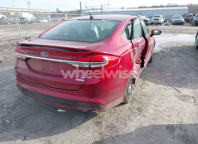 Photo 4 of 2017 Ford Fusion SE (VIN 3FA6P0HD9HR257057)