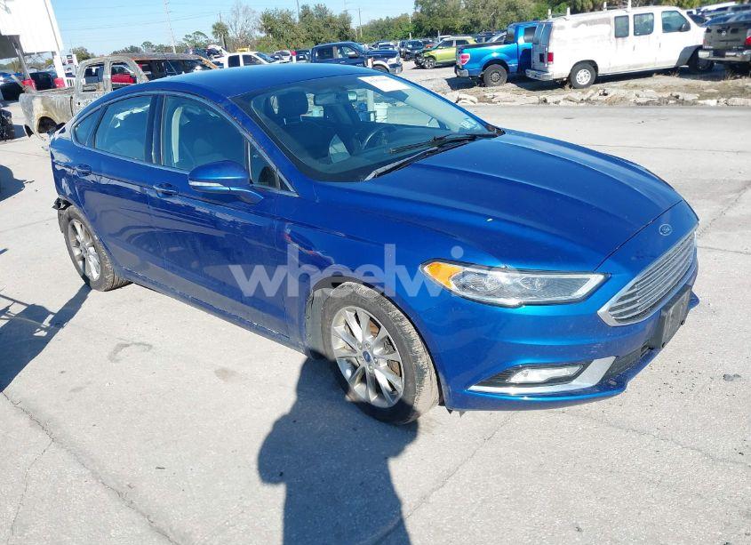 2017 Ford Fusion SE (VIN 3FA6P0HD9HR271766) main photo