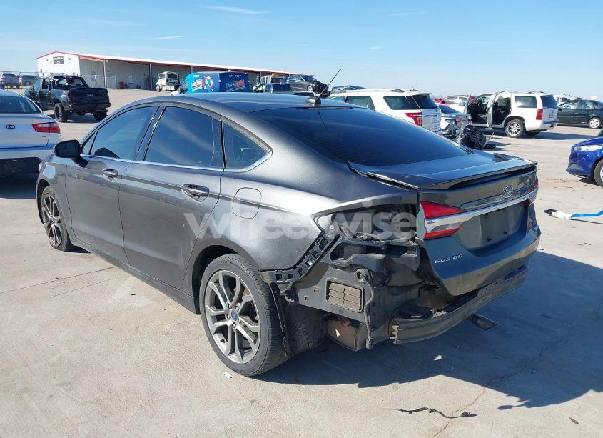 Photo 3 of 2017 Ford Fusion SE (VIN 3FA6P0HD9HR274019)