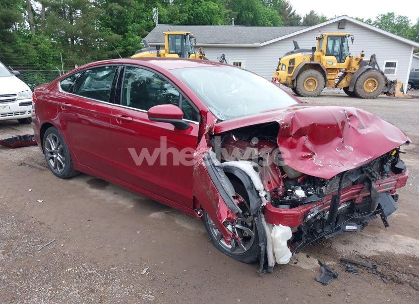 2017 Ford Fusion SE (VIN 3FA6P0HD9HR322733) main photo