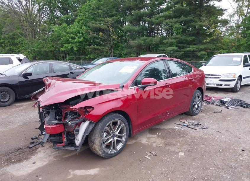 Photo 2 of 2017 Ford Fusion SE (VIN 3FA6P0HD9HR322733)