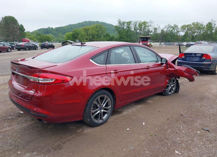 Photo 4 of 2017 Ford Fusion SE (VIN 3FA6P0HD9HR322733)
