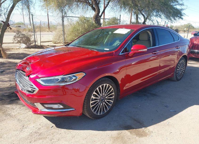 Photo 2 of 2017 Ford Fusion SE (VIN 3FA6P0HD9HR336132)