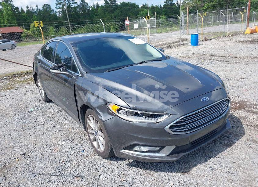 2017 Ford Fusion SE (VIN 3FA6P0HD9HR391017) main photo