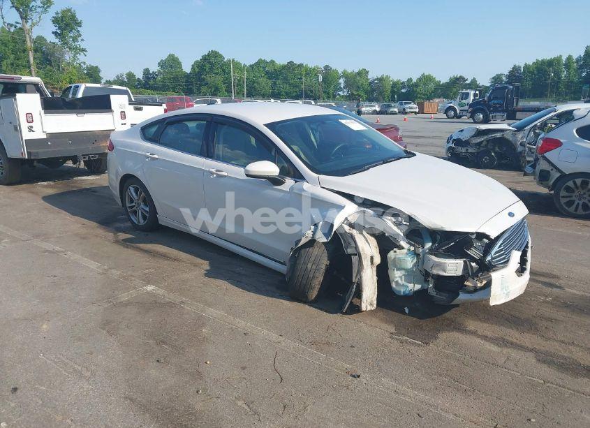 2018 Ford Fusion SE (VIN 3FA6P0HD9JR148958) main photo