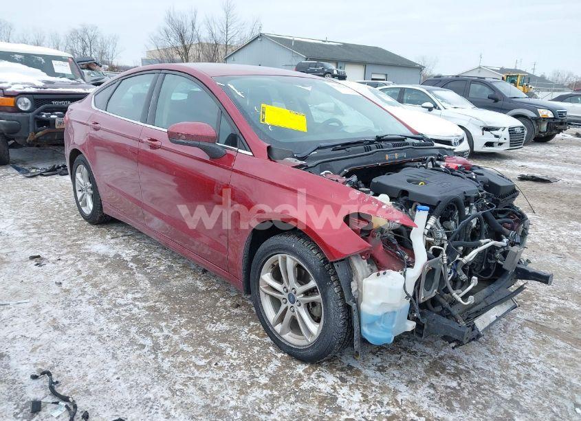2018 Ford Fusion SE (VIN 3FA6P0HD9JR223612) main photo