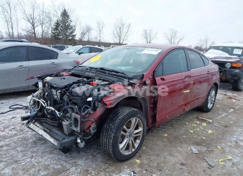 Photo 2 of 2018 Ford Fusion SE (VIN 3FA6P0HD9JR223612)
