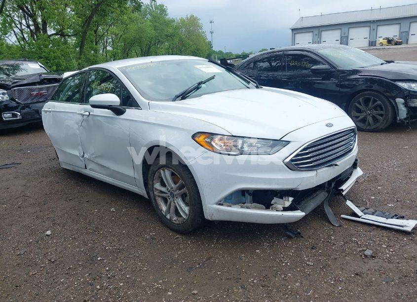 2018 Ford Fusion SE (VIN 3FA6P0HD9JR269974) main photo