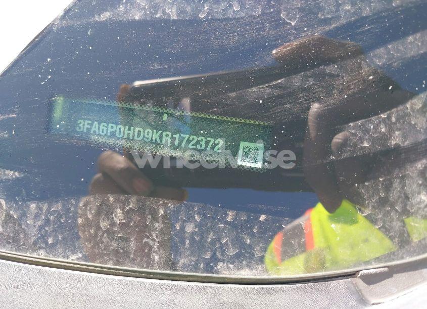 Photo 9 of 2019 Ford Fusion SE (VIN 3FA6P0HD9KR172372)