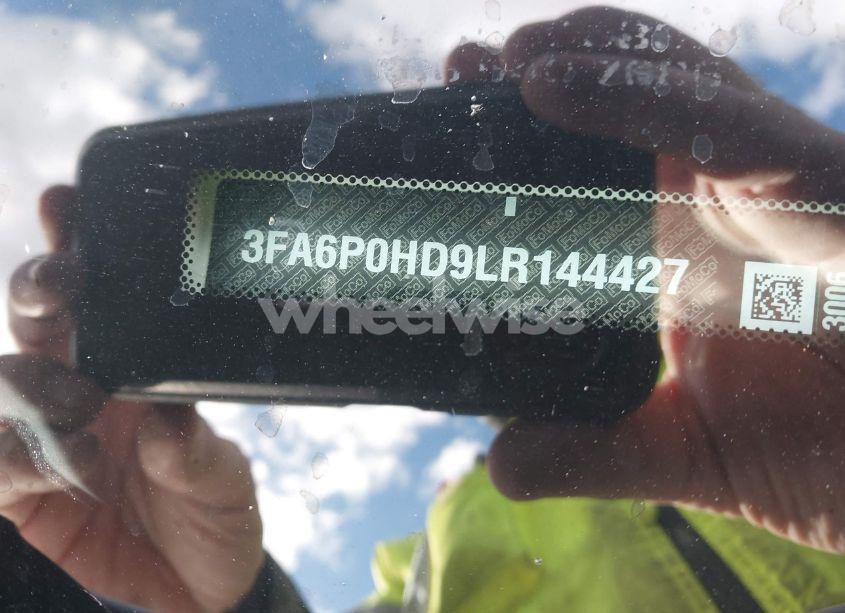 Photo 9 of 2020 Ford Fusion SE (VIN 3FA6P0HD9LR144427)