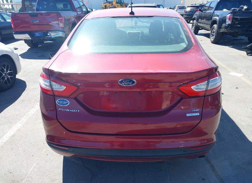 Photo 15 of 2014 Ford Fusion SE (VIN 3FA6P0HDXER163796)