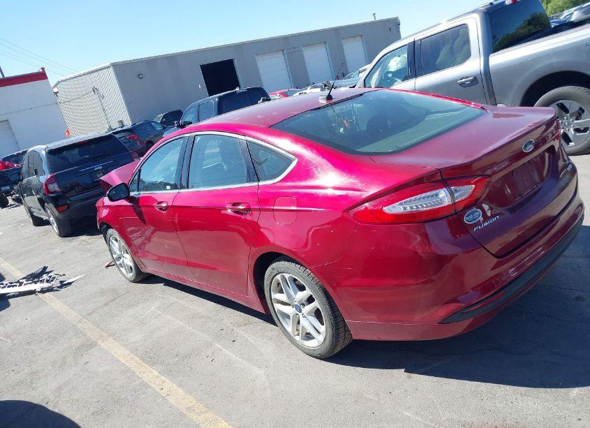 Photo 3 of 2014 Ford Fusion SE (VIN 3FA6P0HDXER163796)
