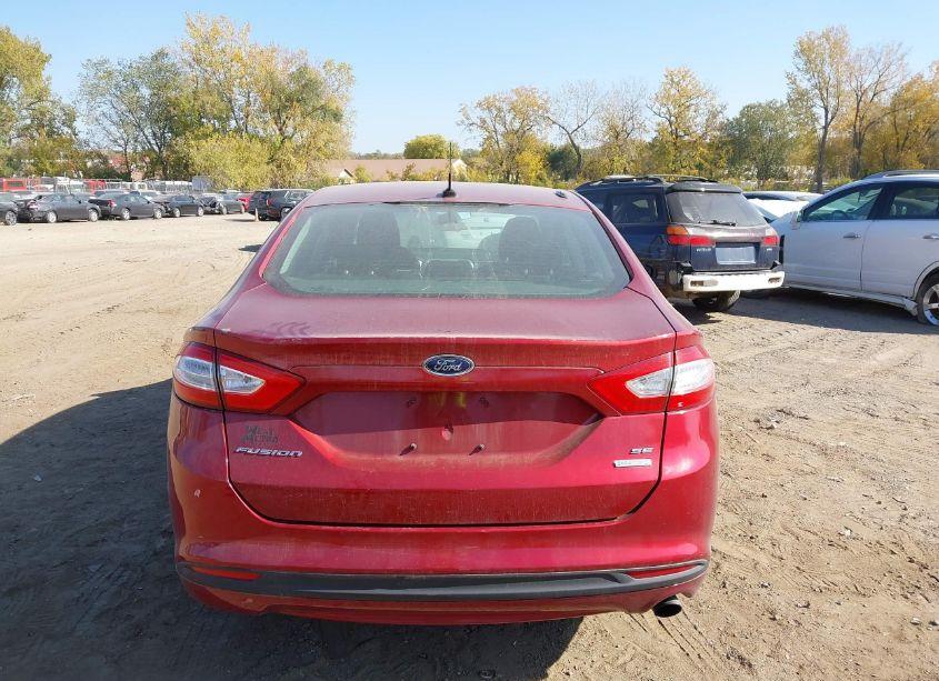Photo 17 of 2014 Ford Fusion SE (VIN 3FA6P0HDXER237539)