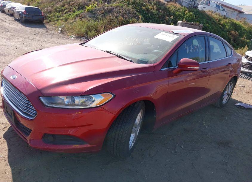 Photo 2 of 2014 Ford Fusion SE (VIN 3FA6P0HDXER237539)